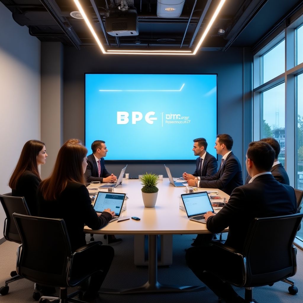 Salle de réunion équipe Budget Belgique