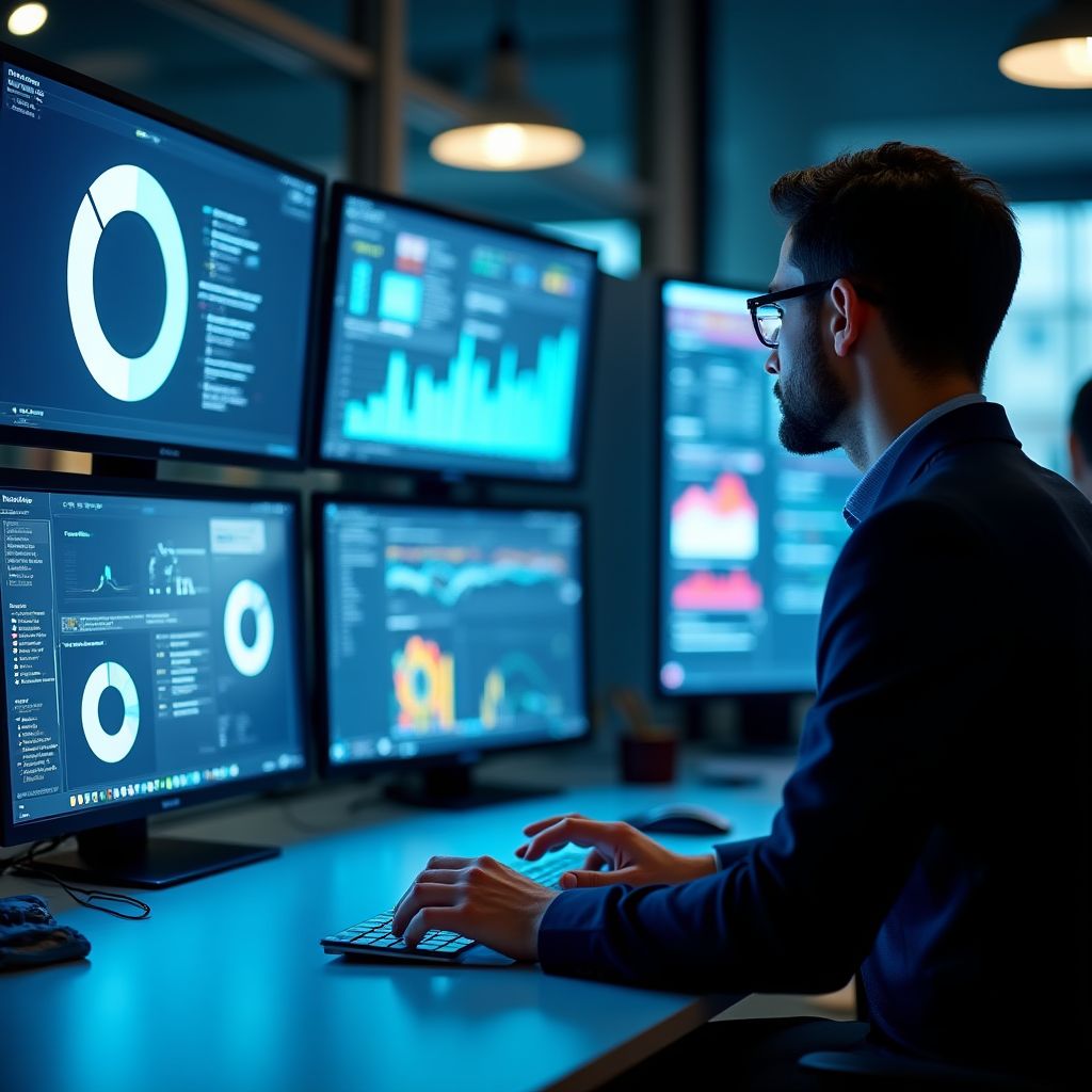 Analyste de données financières